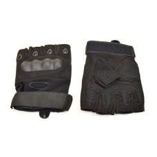 Перчатки с обрезанными пальцами Oakley tac-023b Black