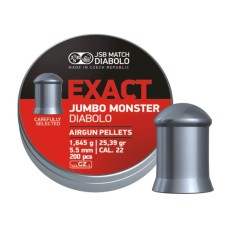 Пули JSB Exact Jumbo Monster Diabolo 5,5 мм, 1,645 г (200 штук)