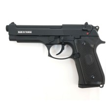 Страйкбольный пистолет KJW Beretta M9 Gas GBB Black