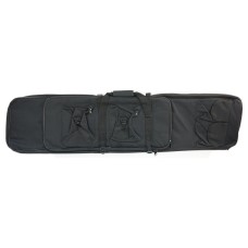 Чехол мягкий с карманами, лямки д/ношения на спине, 120x28 см, черный (BGA120)