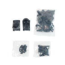 Комплект накладок SHS на рельсы и упоры, Black (R055-BK)