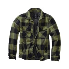Куртка Brandit Lumberjacket (Black/Olive)