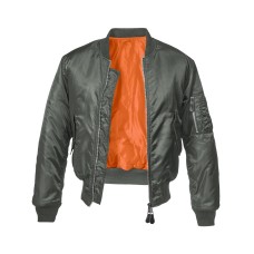 Куртка летная Brandit МА1 Without Hood (Anthracite)