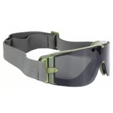 Очки защитные Anbison Sports TD-RK1-G X800, 3 линзы (зеленые, без чехла)
