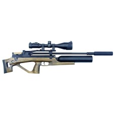 Пневматическая винтовка Jaeger SP Булл-пап Колба (PCP, прямоток, ствол LW550, полигонал) 6,35 мм
