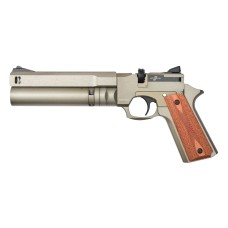Пневматический пистолет Ataman AP16 Compact 412 (металл, PCP) Titanium 4,5 мм