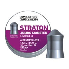 Пули JSB Straton Jumbo Monster Diabolo 5,5 мм, 1,645 г (200 штук)