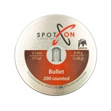 Пули SPOTON Bullet 4,5 мм, 0,90 г (200 штук)