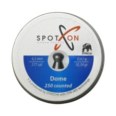 Пули SPOTON Dome 4,5 мм, 0,67 г (250 штук)
