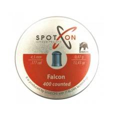 Пули SPOTON Falcon 4,5 мм, 0,87 г (400 штук)