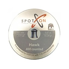 Пули SPOTON Hawk 4,5 мм, 0,67 г (400 штук)