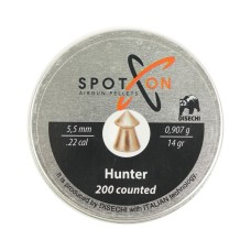 Пули SPOTON Hunter 5,5 мм, 0,91 г (200 штук)