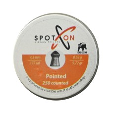 Пули SPOTON Pointed 4,5 мм, 0,63 г (250 штук)