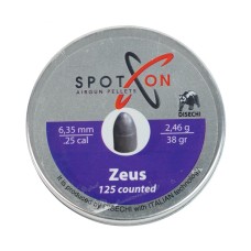 Пули SPOTON Zeus 6,35 мм, 2,46 г (125 штук)