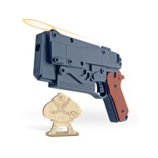 Резинкострел ARMA макет пистолета из игры Fallout 4 (10-мм, с Blowback)