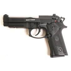Страйкбольный пистолет KJW Beretta M9 IA Gas GBB, хром. ствол