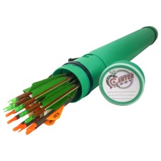 Тубус для стрел Centershot пластиковый, с держателем (зеленый)