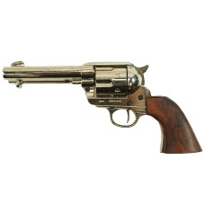 |Уценка| Макет револьвер Colt Peacemaker .45, никель (США, 1873 г.) DE-1186-NQ (№ 538-УЦ)