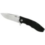 Нож складной Zero Tolerance Hinderer Slicer Black G-10, StoneWash K0562