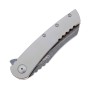 Нож складной Ontario Carter Prime 8,6 см, сталь D2, рукоять 6Al4V Titanium Grey