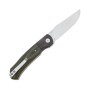 Нож складной QSP Knife Gannet 8,6 см, сталь 154CM, рукоять Micarta Green