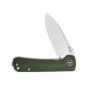 Нож складной QSP Knife Hawk 8,2 см, сталь 14C28N, рукоять Micarta Green