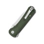 Нож складной QSP Knife Hawk 8,2 см, сталь 14C28N, рукоять Micarta Green
