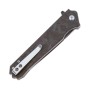 Нож складной QSP Knife Mamba 8,9 см, сталь VG10, рукоять Carbon Dark Gray