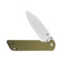 Нож складной QSP Knife Parrot 8,2 см, сталь D2, рукоять Micarta Green
