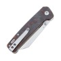 Нож складной QSP Knife Penguin 7,8 см, сталь D2, рукоять Carbon Red|Grey