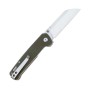 Нож складной QSP Knife Penguin 7,8 см, сталь D2, рукоять Micarta Green