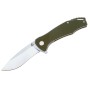 Нож складной QSP Knife Raven 8,6 см, сталь D2, рукоять G10 Green