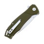 Нож складной QSP Knife Raven 8,6 см, сталь D2, рукоять G10 Green