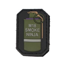 Шеврон EmersonGear M18 Smoke Ninja PVC Patch-2