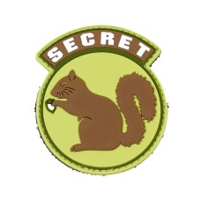 Шеврон EmersonGear PVC Secret Squirrel Patch-2 (Brown/Green)