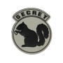 Шеврон EmersonGear PVC Secret Squirrel Patch-4 (Black/Grey)