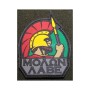 Шеврон ”MOLON LABE. Spartan”, PVC на велкро, 80x110 мм (полноцветный на черном)